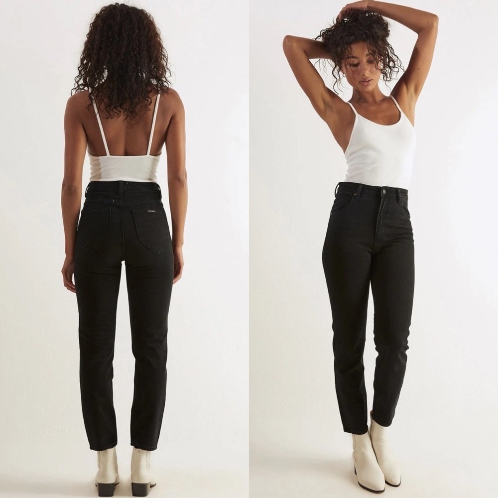 ROLLA'S High-Rise Black Jeans